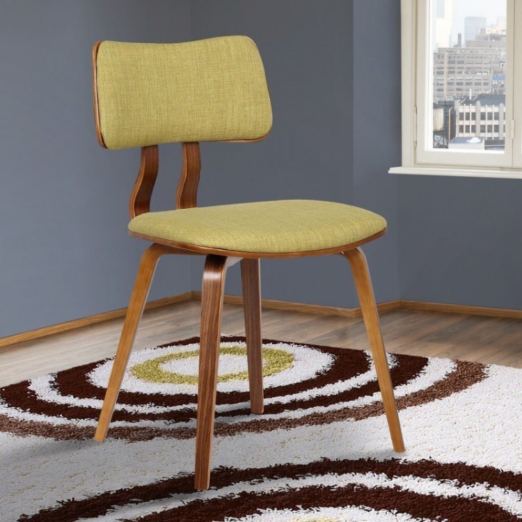 Armen Living Jaguar Upholstered Dining Side Chair
