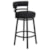 Armen Living Madrid 26" Barstool with Upholstered Swivel Seat