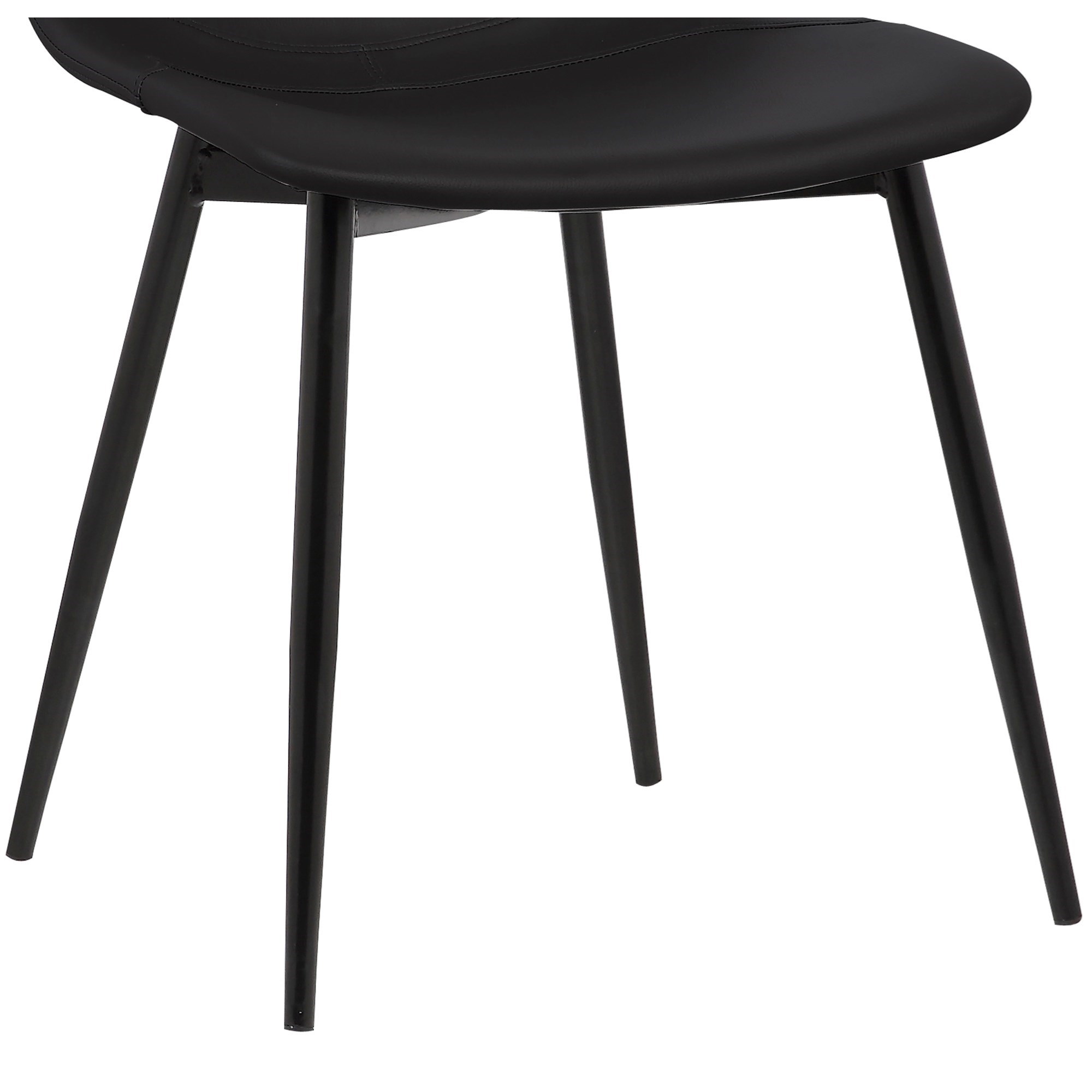 Armen Living Monte Upholstered Dining Chair