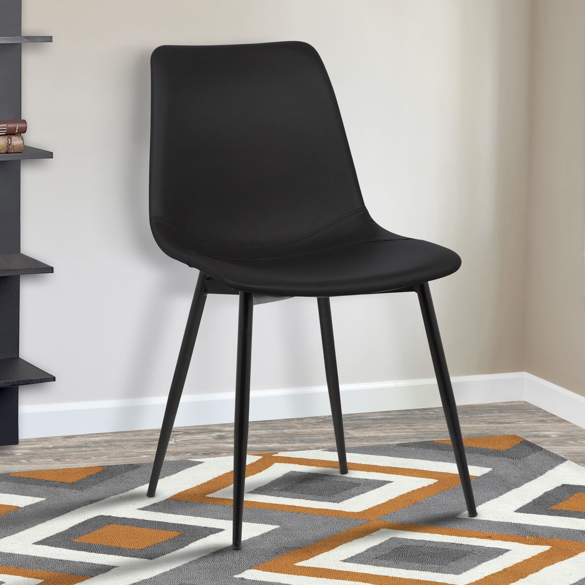 Armen Living Monte Upholstered Dining Chair