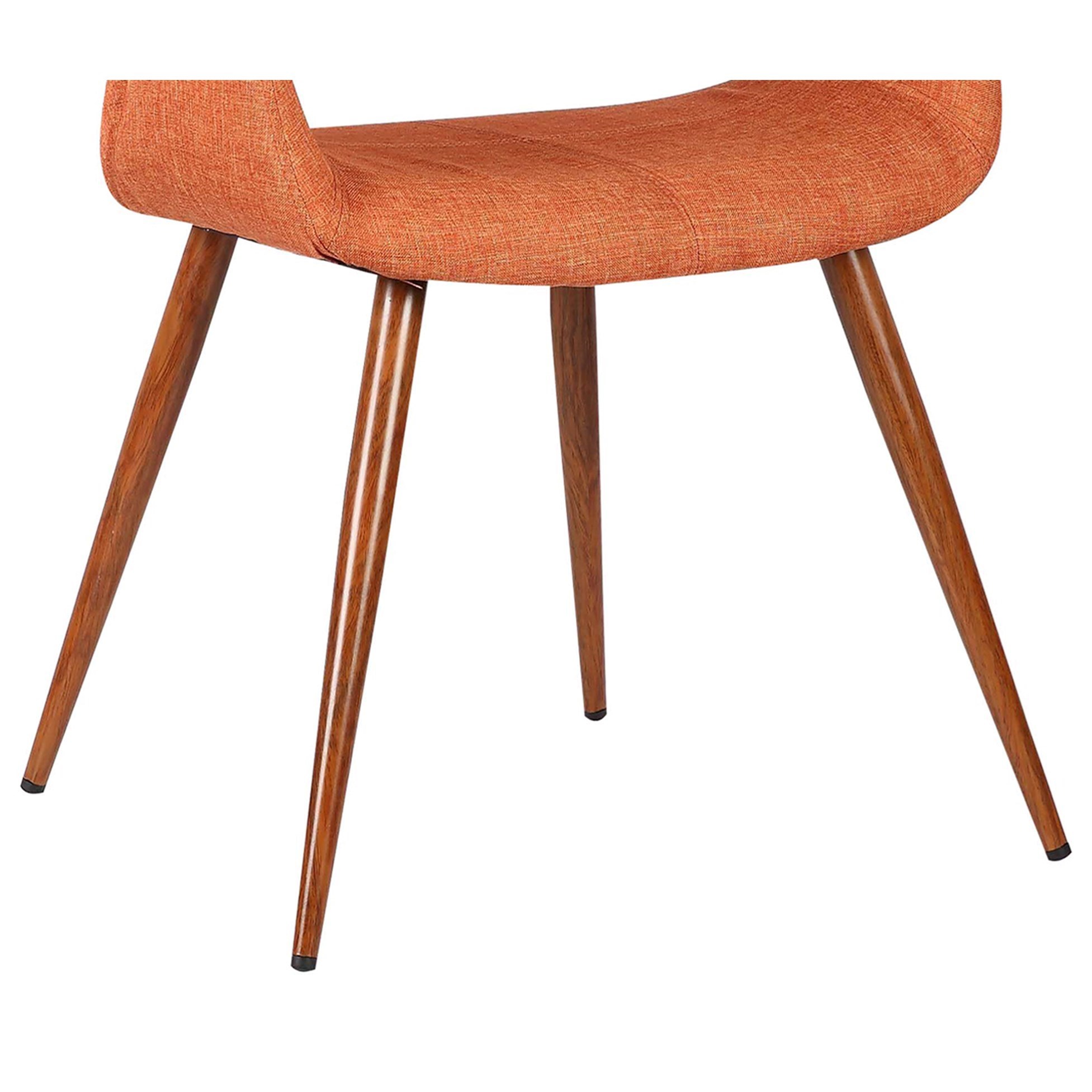 Armen Living Phoebe Upholstered Dining Arm Chair