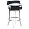 Armen Living Prinz 26" Counter Height Metal Barstool