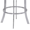 Armen Living Prinz 26" Counter Height Metal Barstool