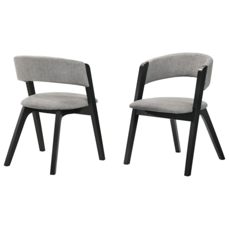 Mid-Century Modern Accent Dining Chair Set