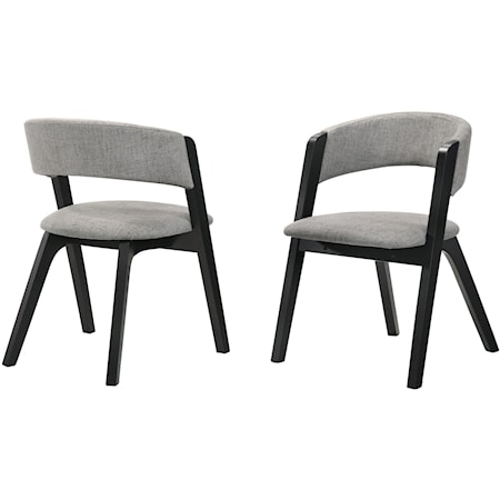 Mid-Century Modern Accent Dining Chair Set