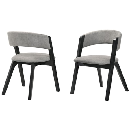 Mid-Century Modern Accent Dining Chair Set