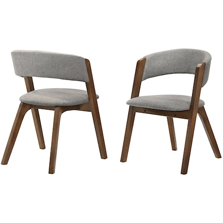 Mid-Century Modern Accent Dining Chair Set