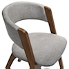 Armen Living Rowan Mid-Century Modern Accent Dining Chair Set