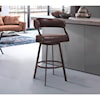 Armen Living Saturn 30" Bar Height Barstool