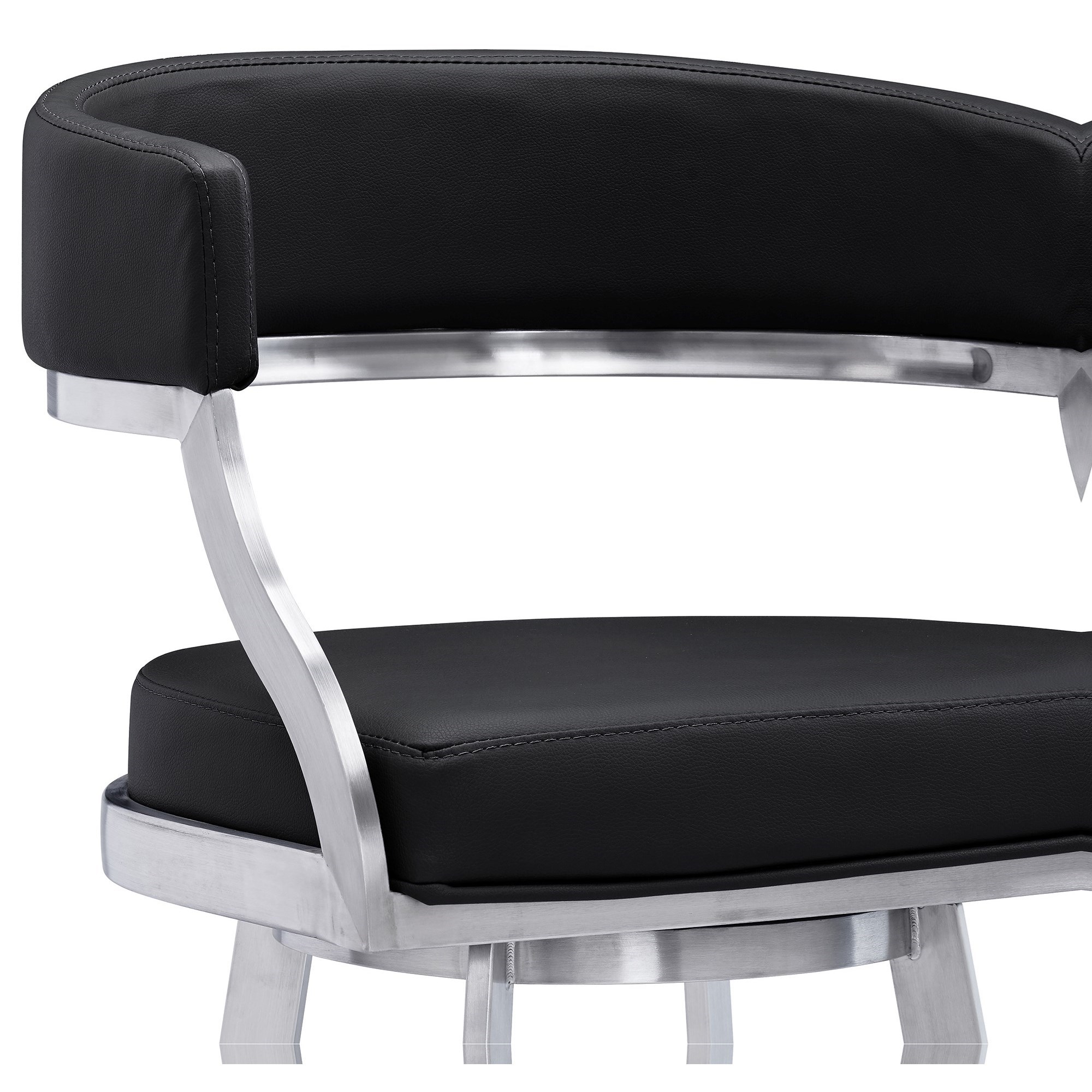 Armen Living Saturn 30" Bar Height Barstool