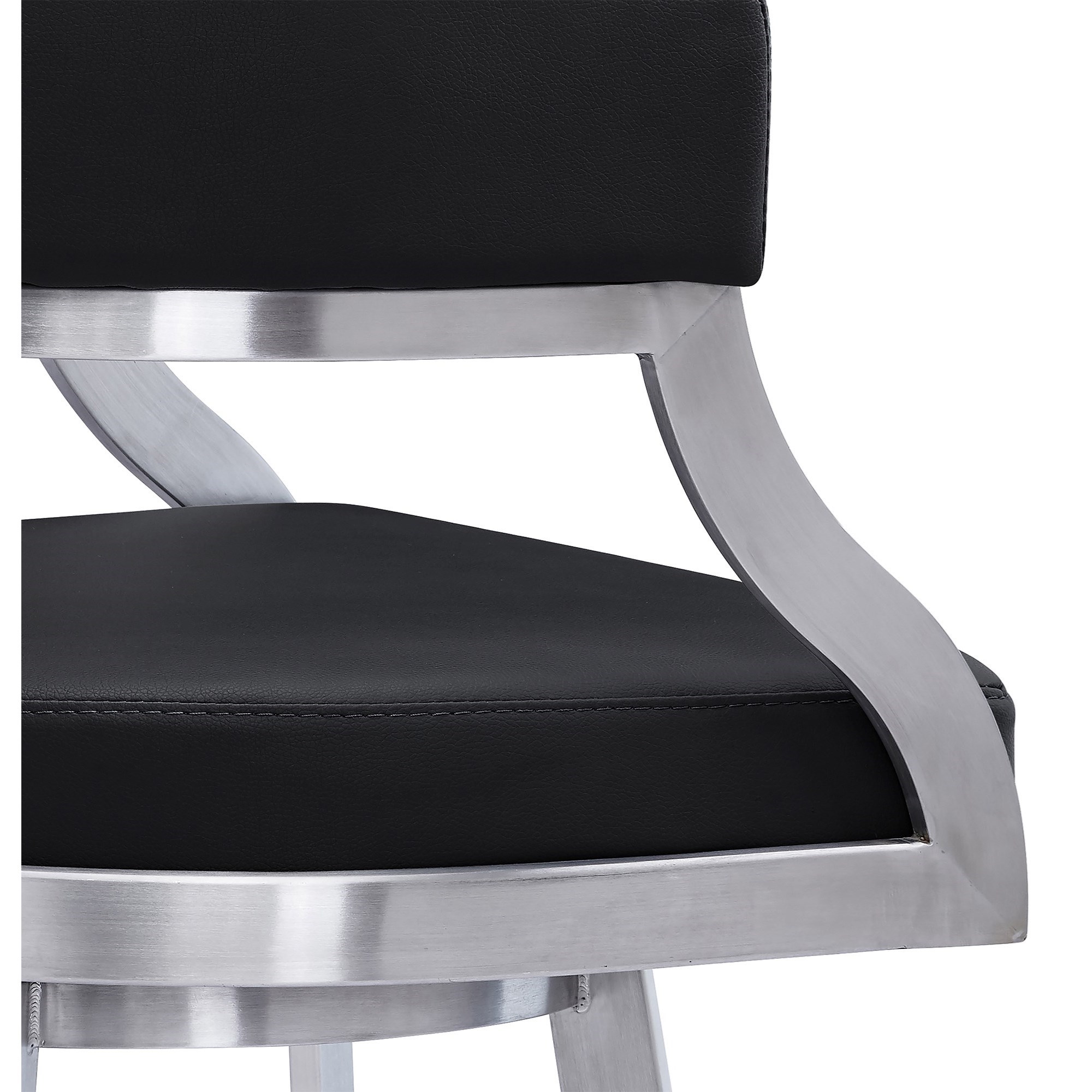 Armen Living Saturn 30" Bar Height Barstool