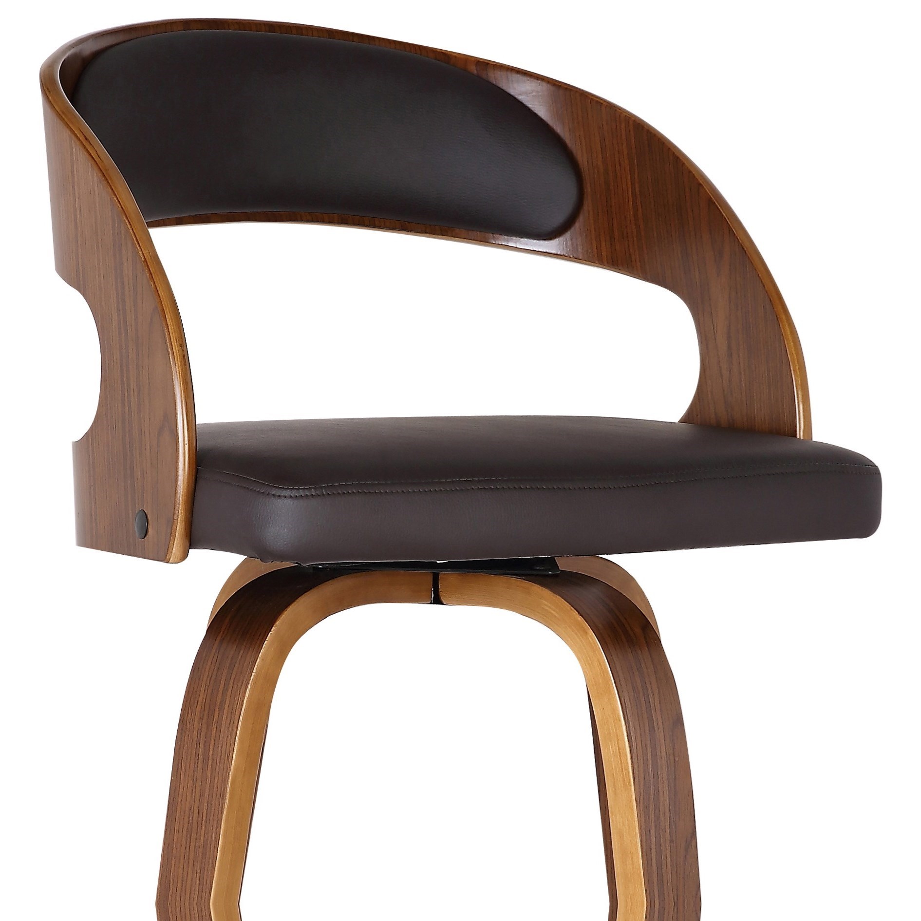 Armen Living Shelly 26" Upholstered Counter Height bar Stool