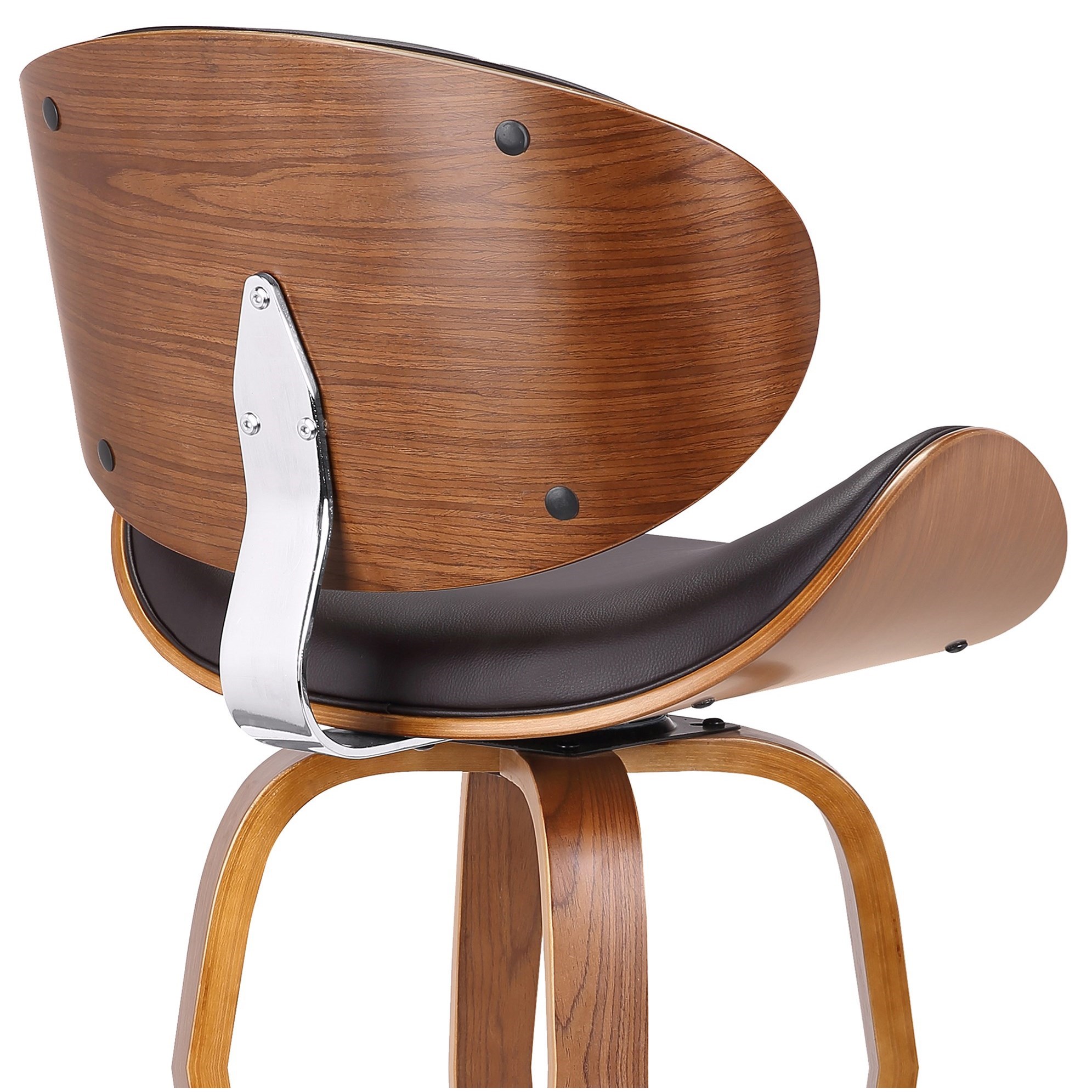Upholstered Swivel Counter Height Stool