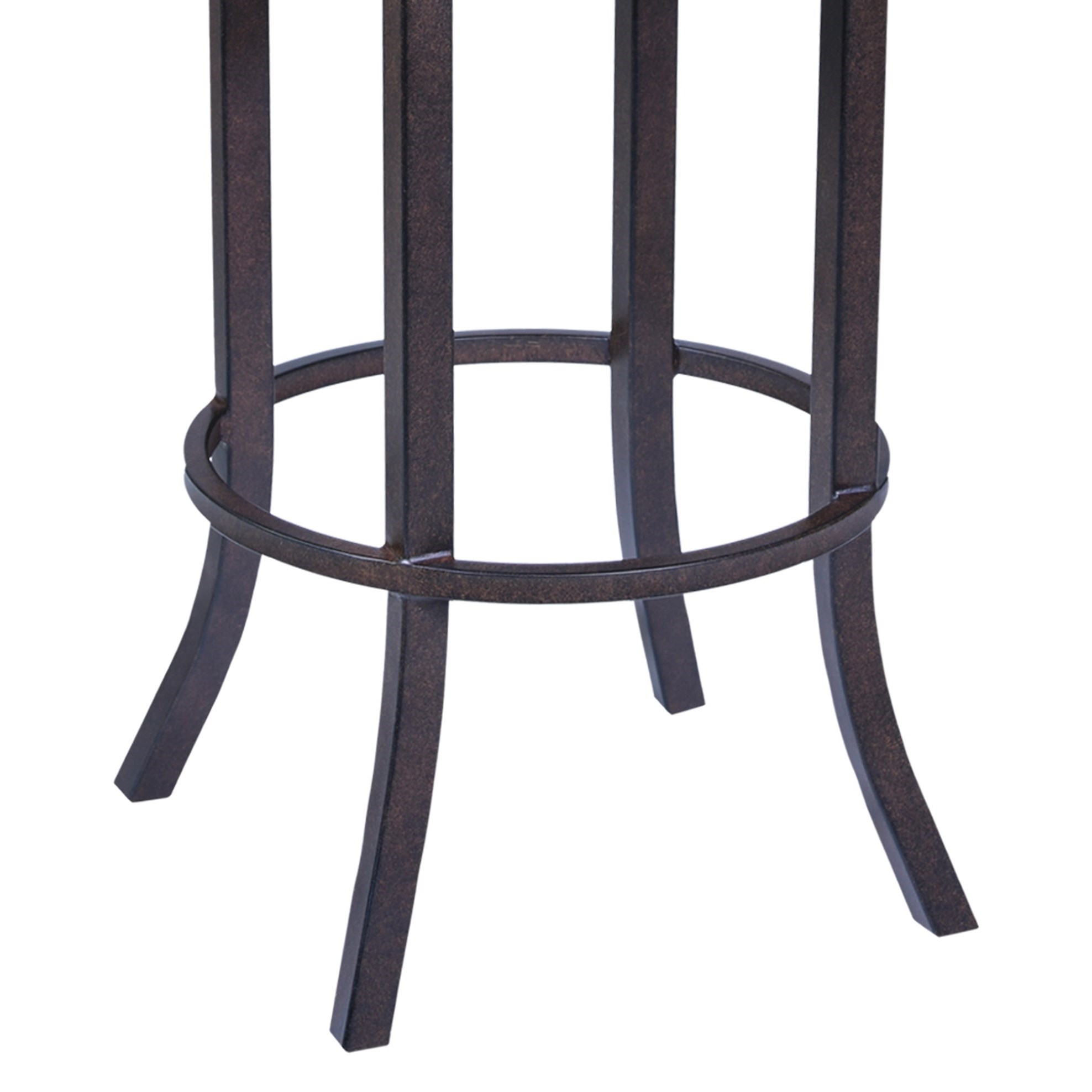 Armen Living Tahiti 26" Swivel Bar Stool with X-Back