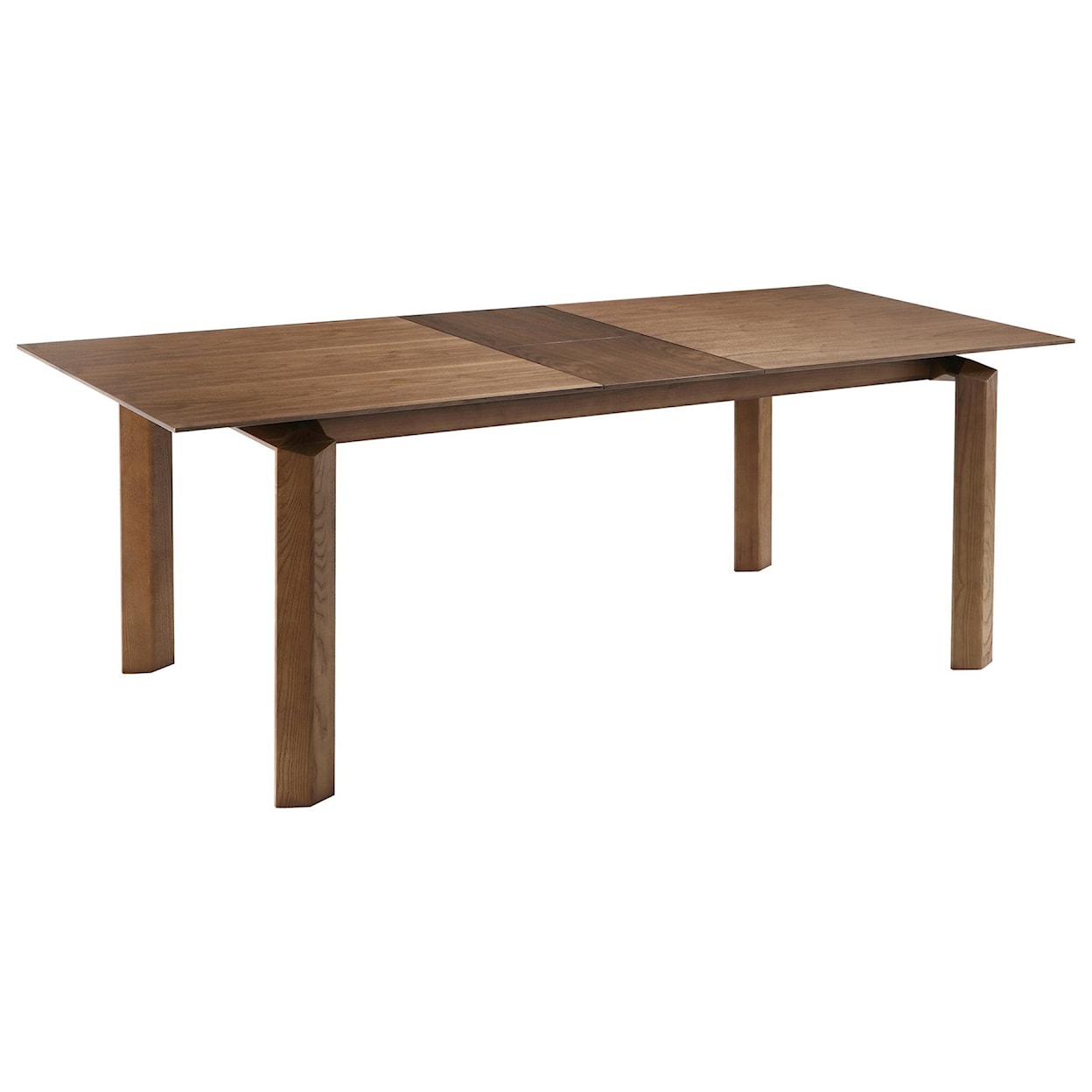 Armen Living Treviso Mid-Century Extension Dining Table