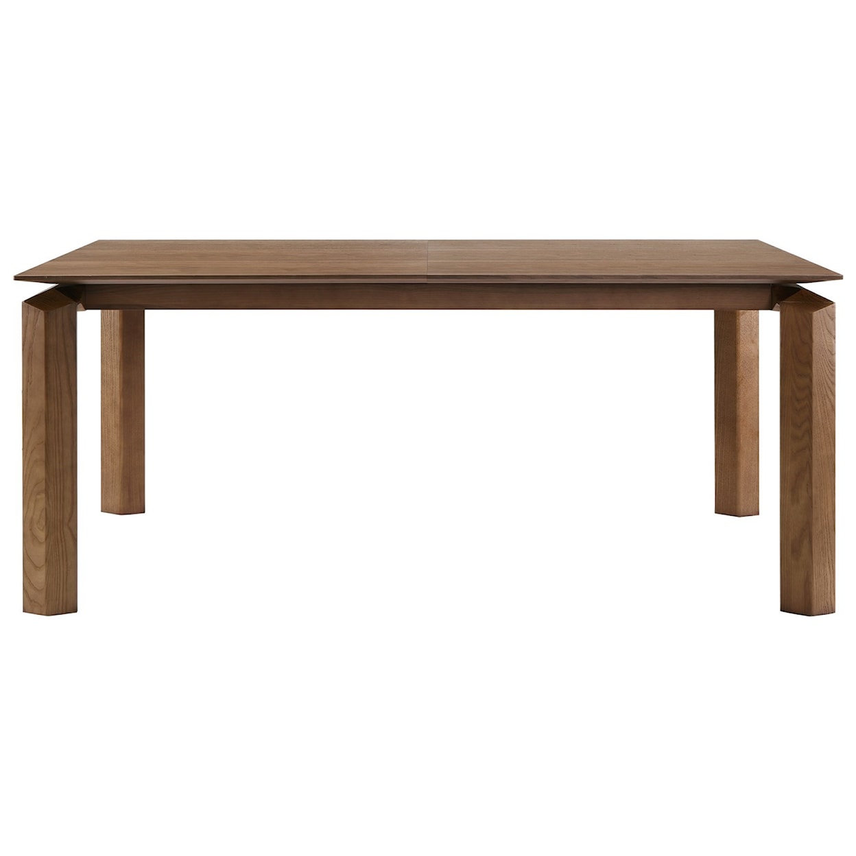 Armen Living Treviso Mid-Century Extension Dining Table