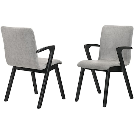 Mid-Century Modern Dining Accent Chair Set
