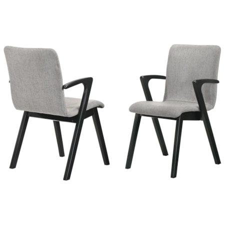 Mid-Century Modern Dining Accent Chair Set