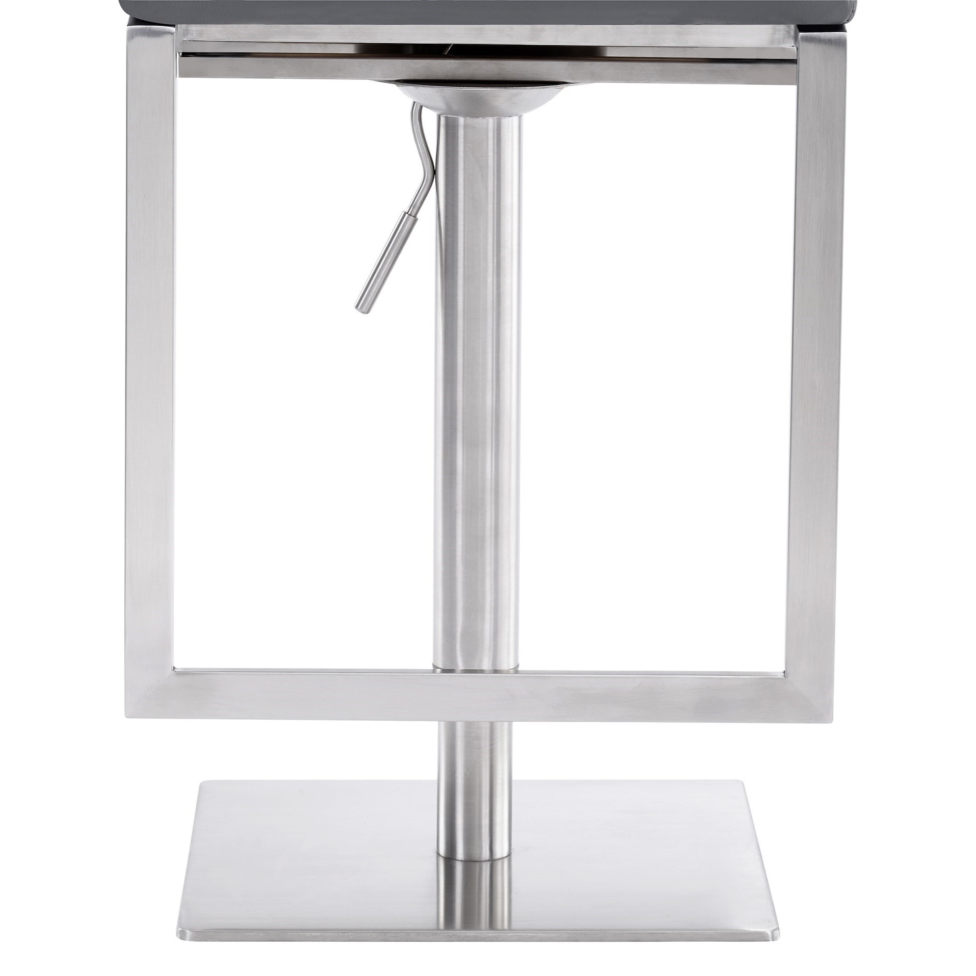 Armen Living Victory Adjustable Swivel Bar Stool with Foot Rest