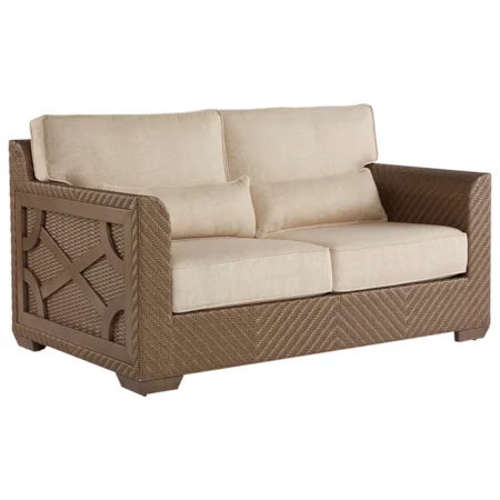 Florence Wicker Loveseat