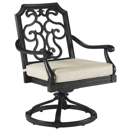 Gabrielle Swivel Dining Rocker