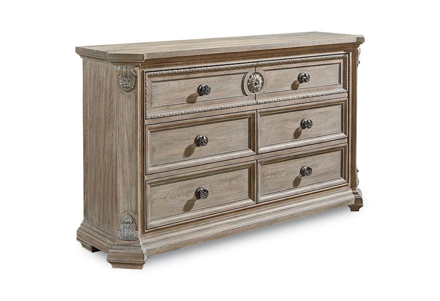 Arch Salvage Grayson Dresser by A.R.T. Furniture Inc at Baer's Furniture