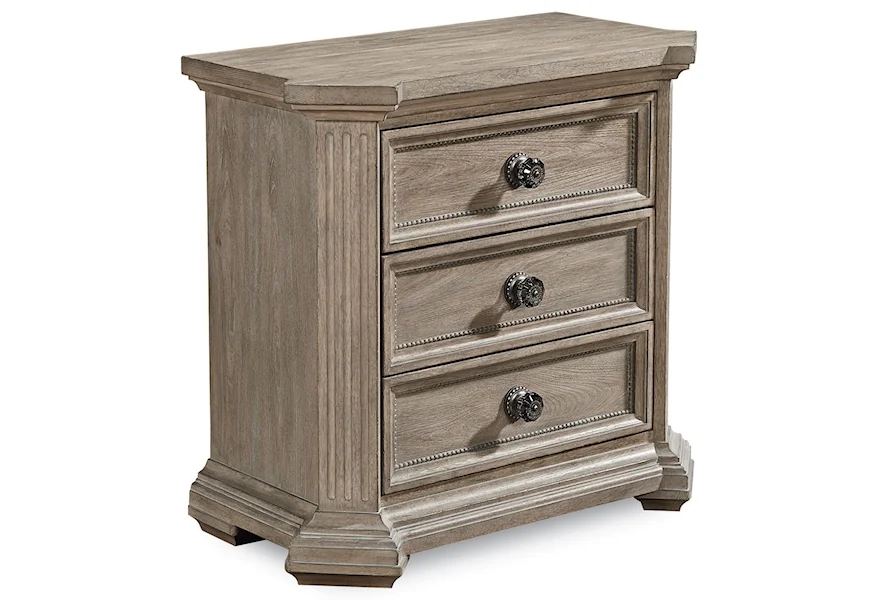Arch Salvage Cady Nightstand by A.R.T. Furniture Inc at Howell Furniture