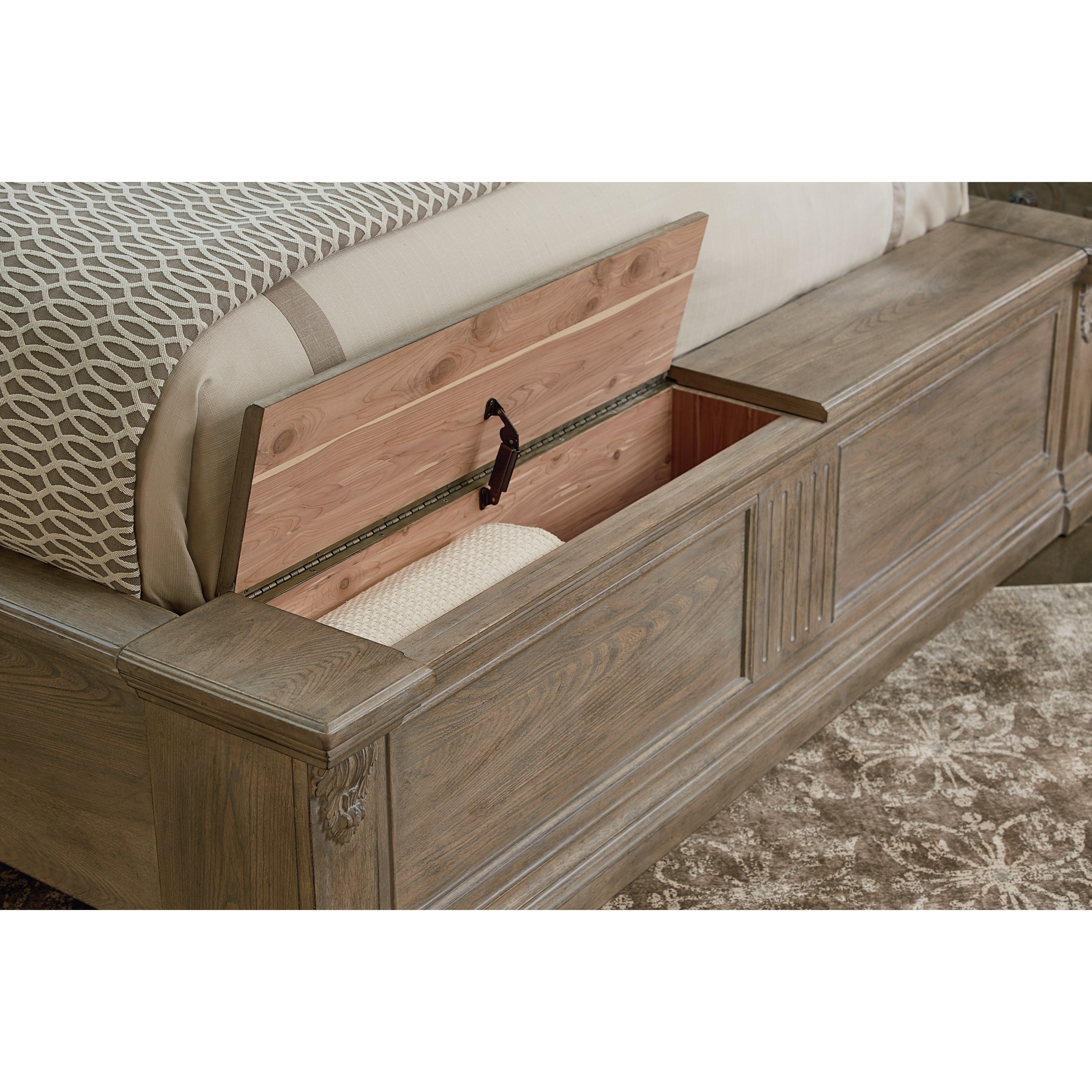 A.R.T. Furniture Inc Arch Salvage King Chambers Panel Bed