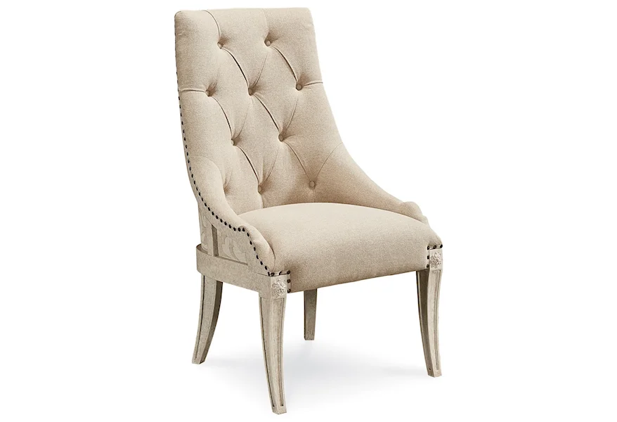 Arch Salvage Reeves Host Chair by A.R.T. Furniture Inc at Howell Furniture