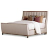 A.R.T. Furniture Inc Cityscapes King Chelsea Upholstered Shelter Sleigh Bed