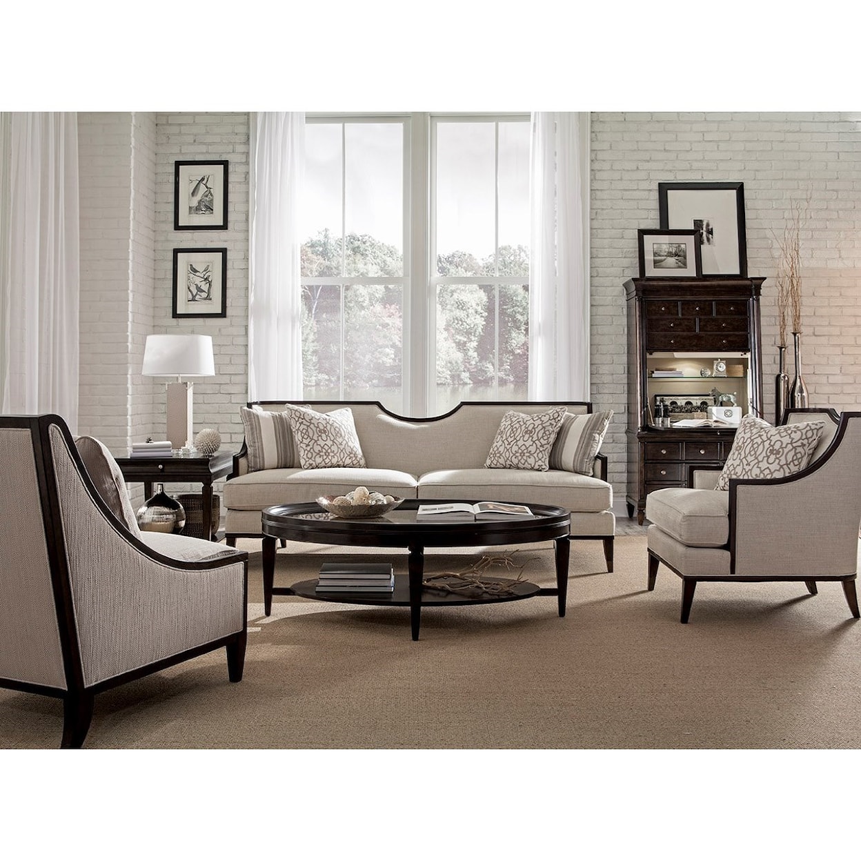 A.R.T. Furniture Inc Intrigue Harper Stationary Living Room Group