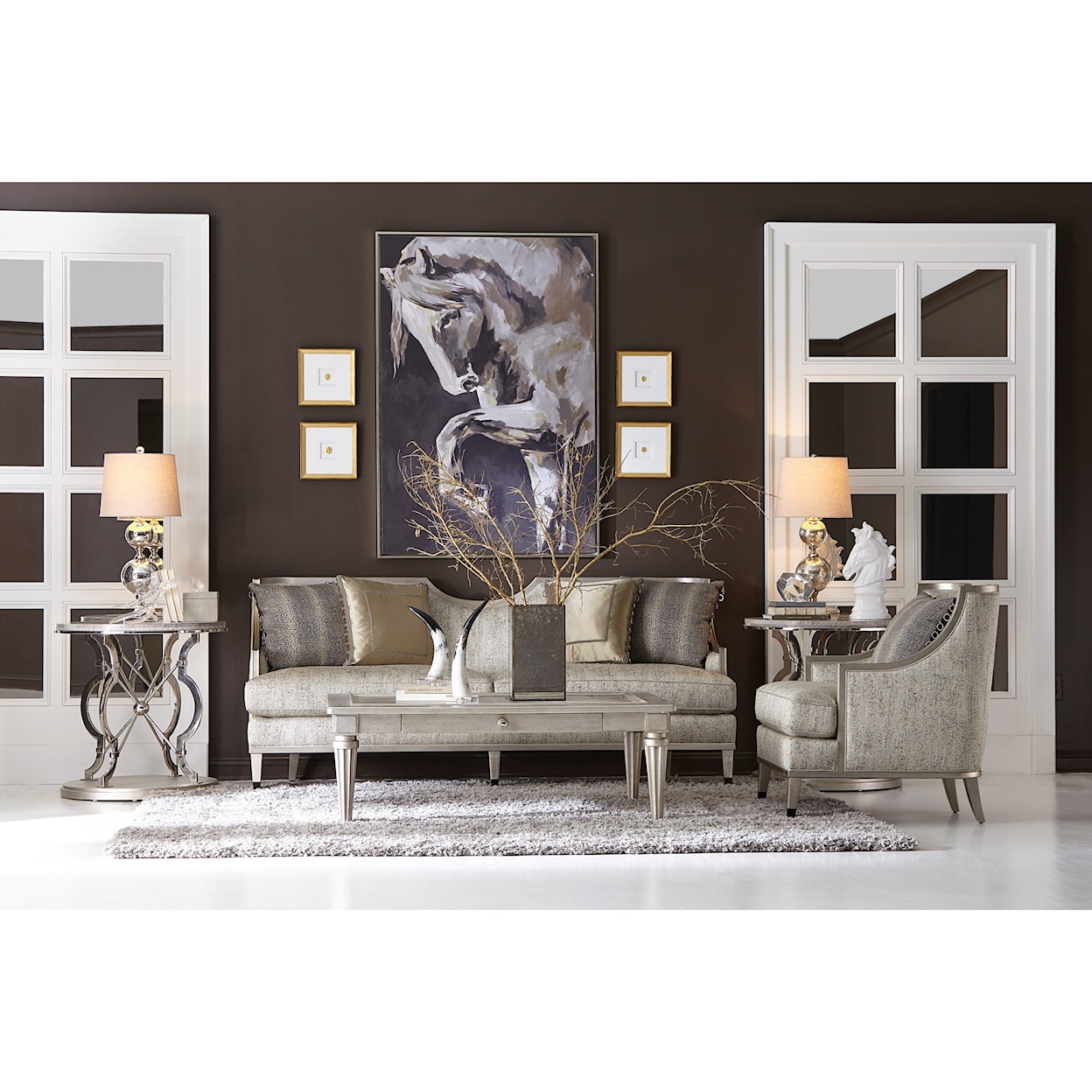 A.R.T. Furniture Inc Intrigue Harper Stationary Living Room Group