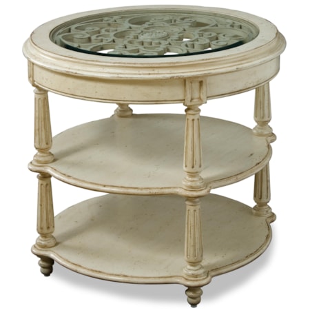 Round Lamp Table