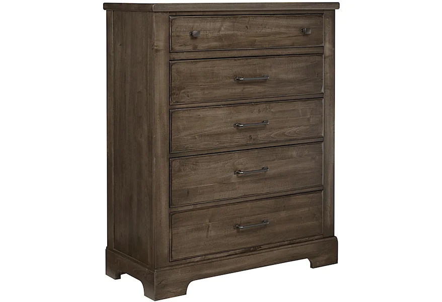 Cool Rustic 5-Drawer Chest by Artisan & Post at Sheely's Furniture & Appliance