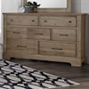 Artisan & Post Cool Rustic 7-Drawer Dresser