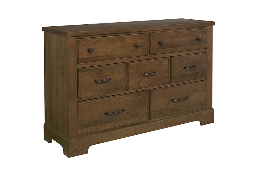 Cool Rustic 7-Drawer Dresser by Artisan & Post at Zak's Home