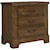 Artisan & Post Cool Rustic Solid Wood 3 Drawer Nightstand