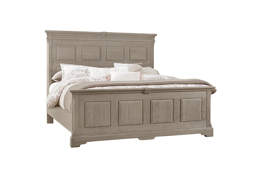 Heritage King Mansion Bed with Platform Base by Artisan & Post at Zak's Home