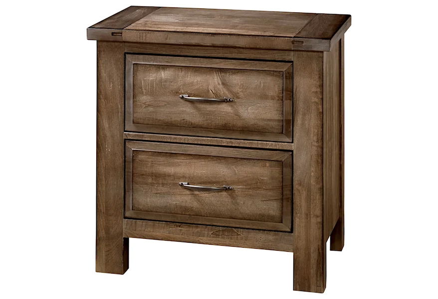 Maple Road 2-Drawer Nightstand by Artisan & Post at Zak's Home