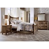 Virginia House Mt Airy Queen Slat Poster Bed