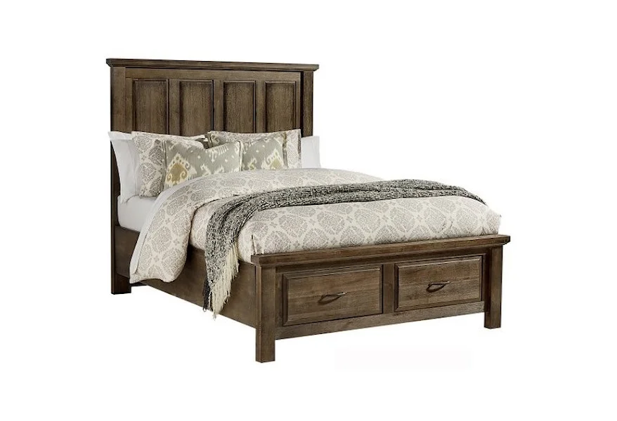 Maple Road King Mansion Storage Bed by Artisan & Post at Zak's Home