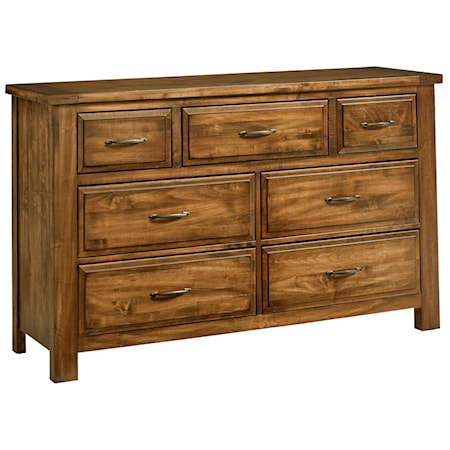 7-Drawer Triple Dresser