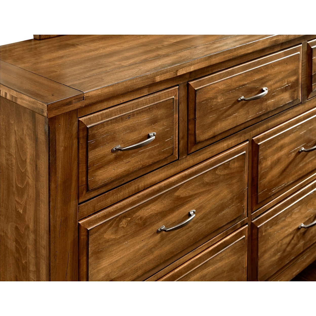 Virginia House Mt Airy 7-Drawer Triple Dresser