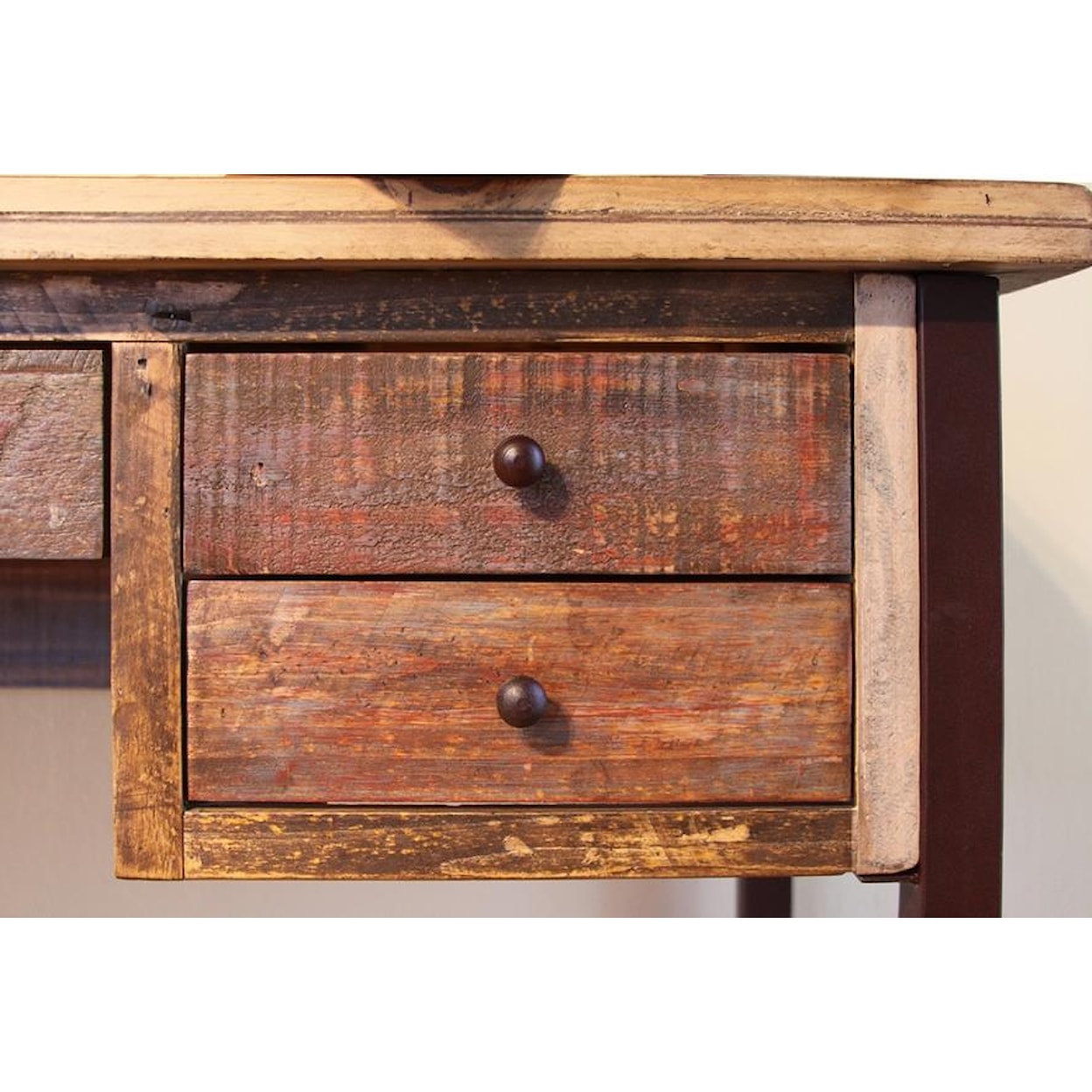 International Furniture Direct 900 Antique Writing Desk