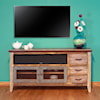 IFD 900 Antique Solid Pine 62" TV Stand