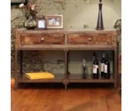 Direct Design Company Urban Gold Sofa Table with 2 Drawers