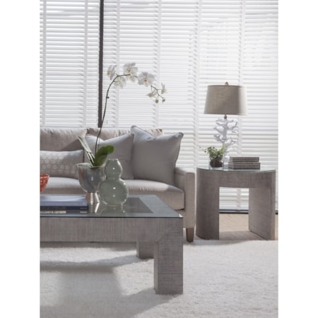 Precept Square Cocktail Table