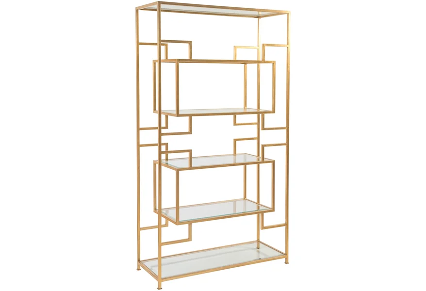 Artistica Metal Suspension Etagere by Artistica at Alison Craig Home Furnishings