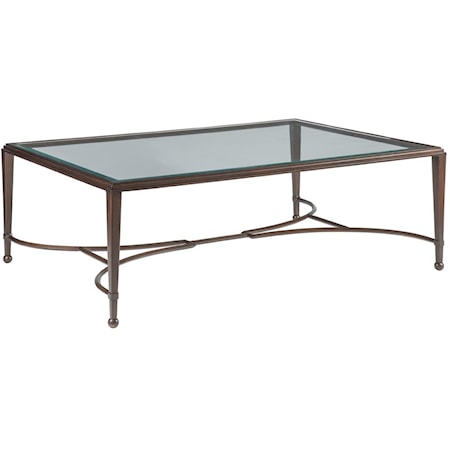 Sangiovese Large Rectangular Cocktail Table