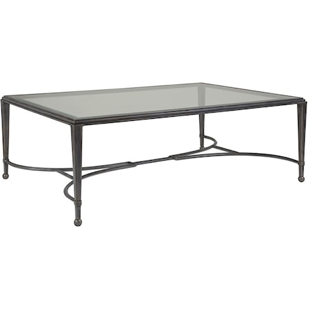 Sangiovese Large Rectangular Cocktail Table